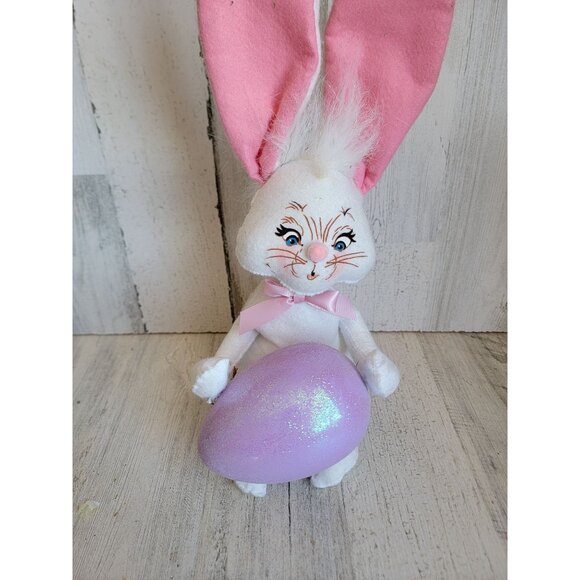 Annalee Mobility doll Big Ear bunny egg spring home decor - Picture 2 of 7